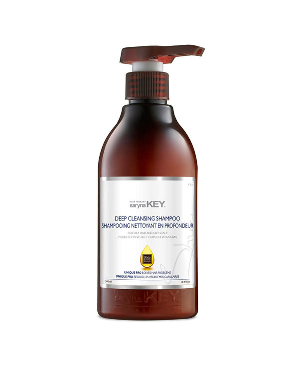 Saryna Key Deep Cleansing Shampoo 500ml | סרינה קיי שמפו ניקוי עמוק לשיער וקרקפת שומניים