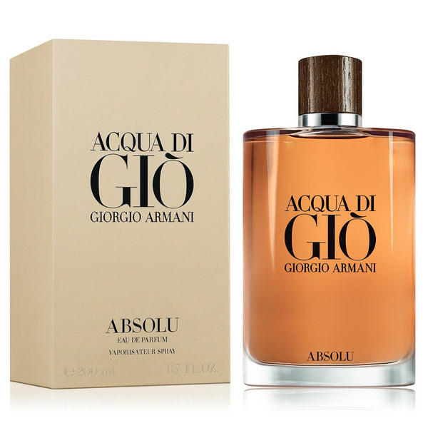 Giorgio Armani Acqua Di Gio Absolu EDP 200ml | בושם לגבר אקווה די ג'יו אבסולו