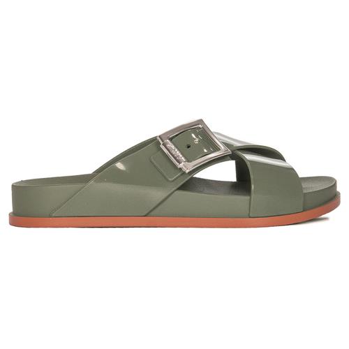 Zaxy Choice Birken כפכפי סלייד לאישה ירוק