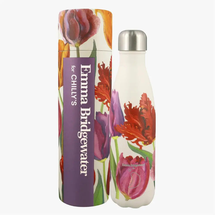 Chilly's Bottles Tulips Emma Bridgewater 500ml | בקבוק מים רב פעמי