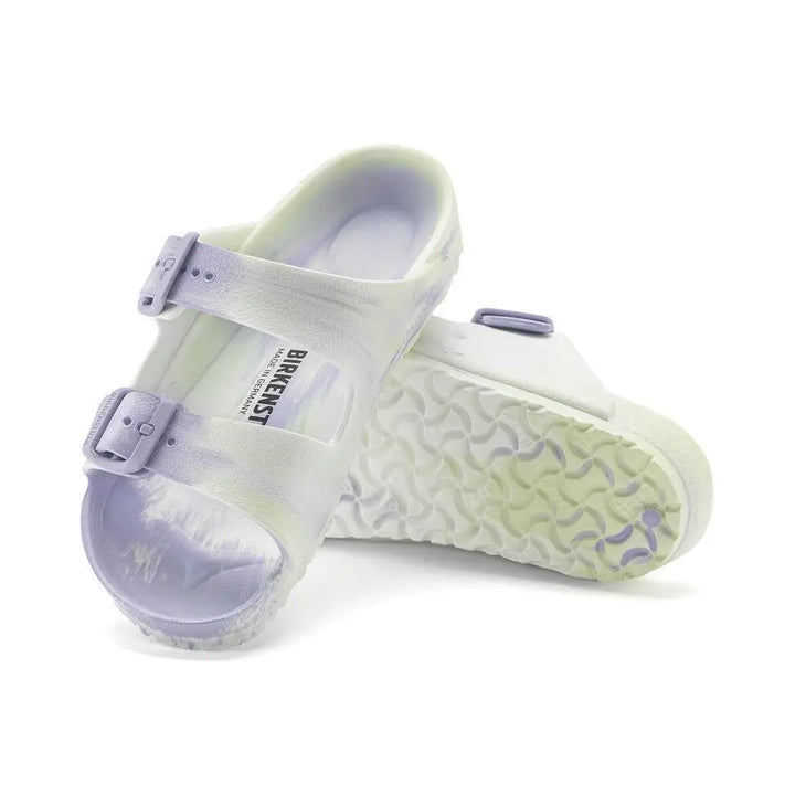 Birkenstock Kids Arizona EVA | כפכפי בירקנשטוק לילדים גזרה צרה | ליים דהוי- סגלגל