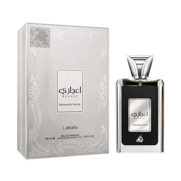 Lattafa Ejaazi Intensive Silver EDP 100ml בושם יוניסקס