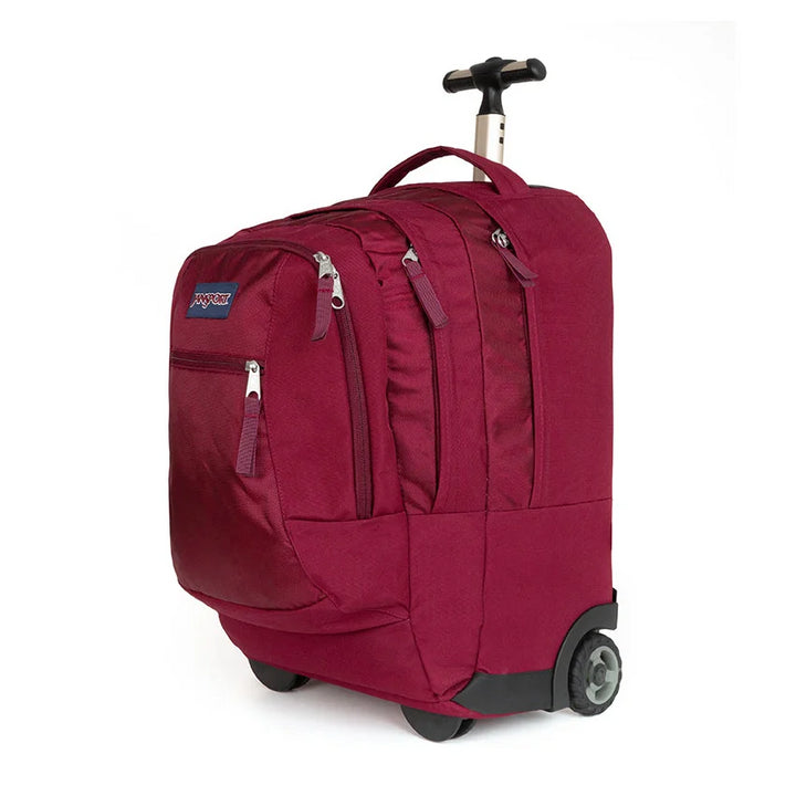 Jansport Driver 8 תיק טרולי ג'נספורט אדום