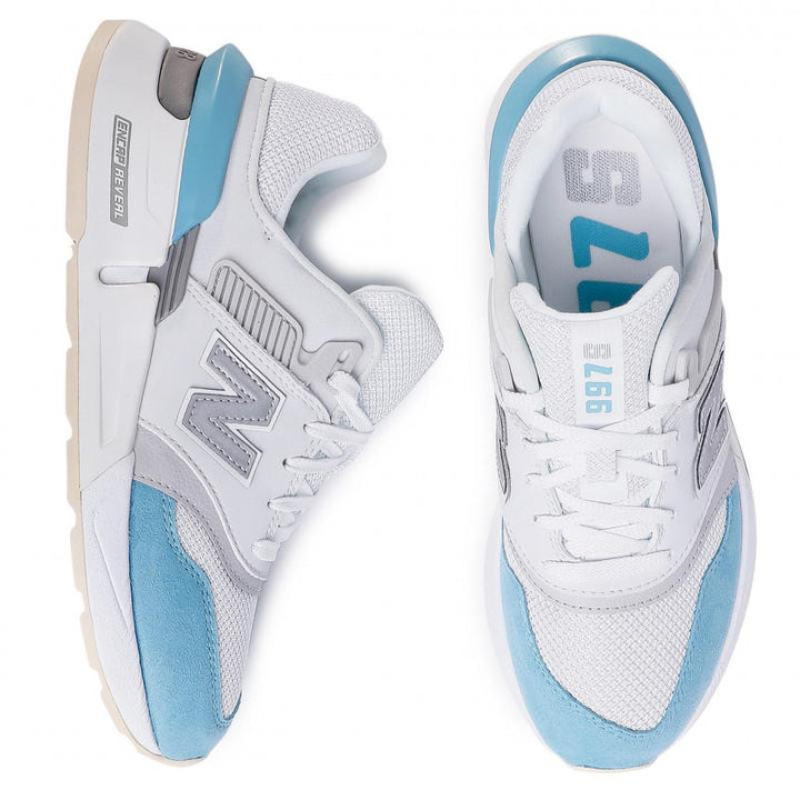 New Balance Lifestyle Mode De Vie White & Blue | נעליים לאישה