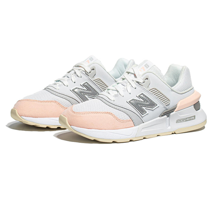 New Balance Lifestyle Mode De Vie White & Pink | נעלים לאישה