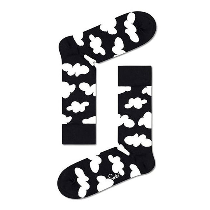 Happy Socks Black & White Socks | מארז 4 גרביים