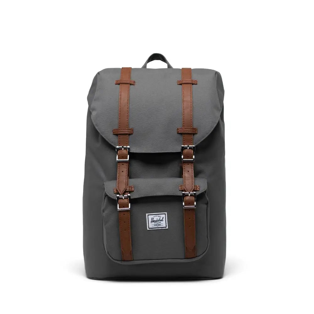 Herschel Little America Mid Vol Gargoyle 13" תיק גב הרשל ליטל אמריקה אפור אבן