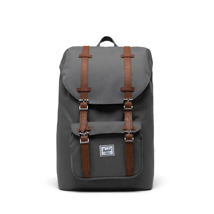 Herschel Little America Mid Vol Gargoyle 13" תיק גב הרשל ליטל אמריקה אפור אבן