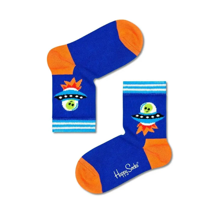 Happy Socks Space Socks מארז 4 זוגות גרביים לפעוטות